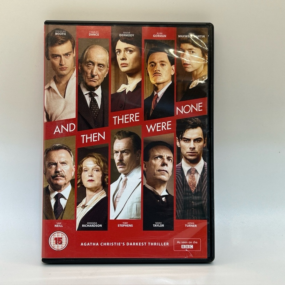 DVD And Then There Were None Acorn British TV Agatha Christie REG 2 Crime Drama